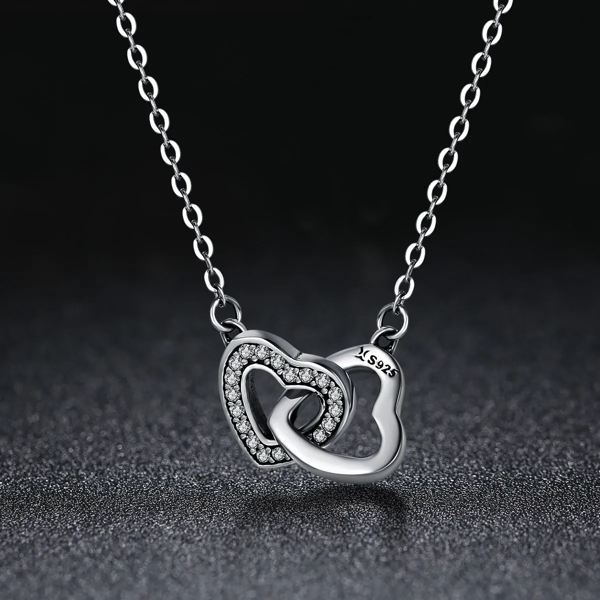 Pandora Style Silver Heart and Soul Necklace - SCN181