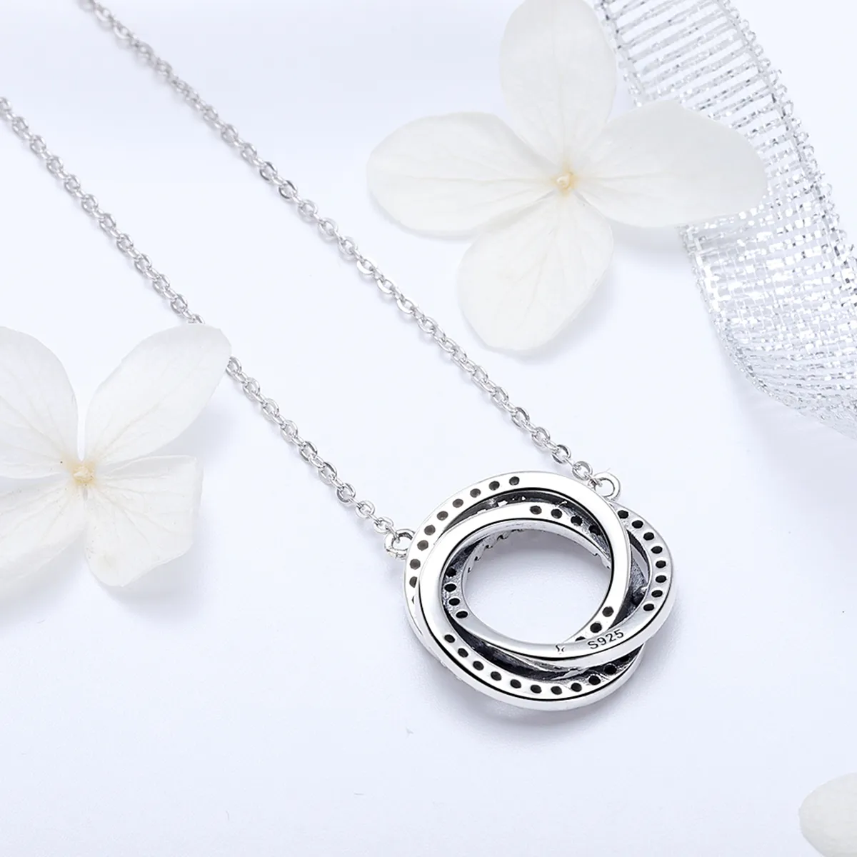 Pandora Style Silver Minimalism Necklace - SCN259