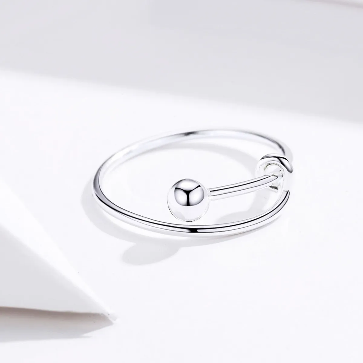 Pandora Style Silver Simple Ring - SCR520