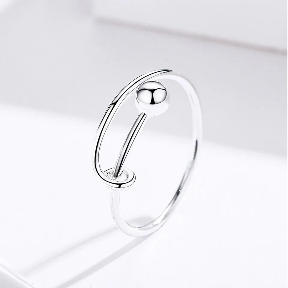 Pandora Style Silver Simple Ring - SCR520