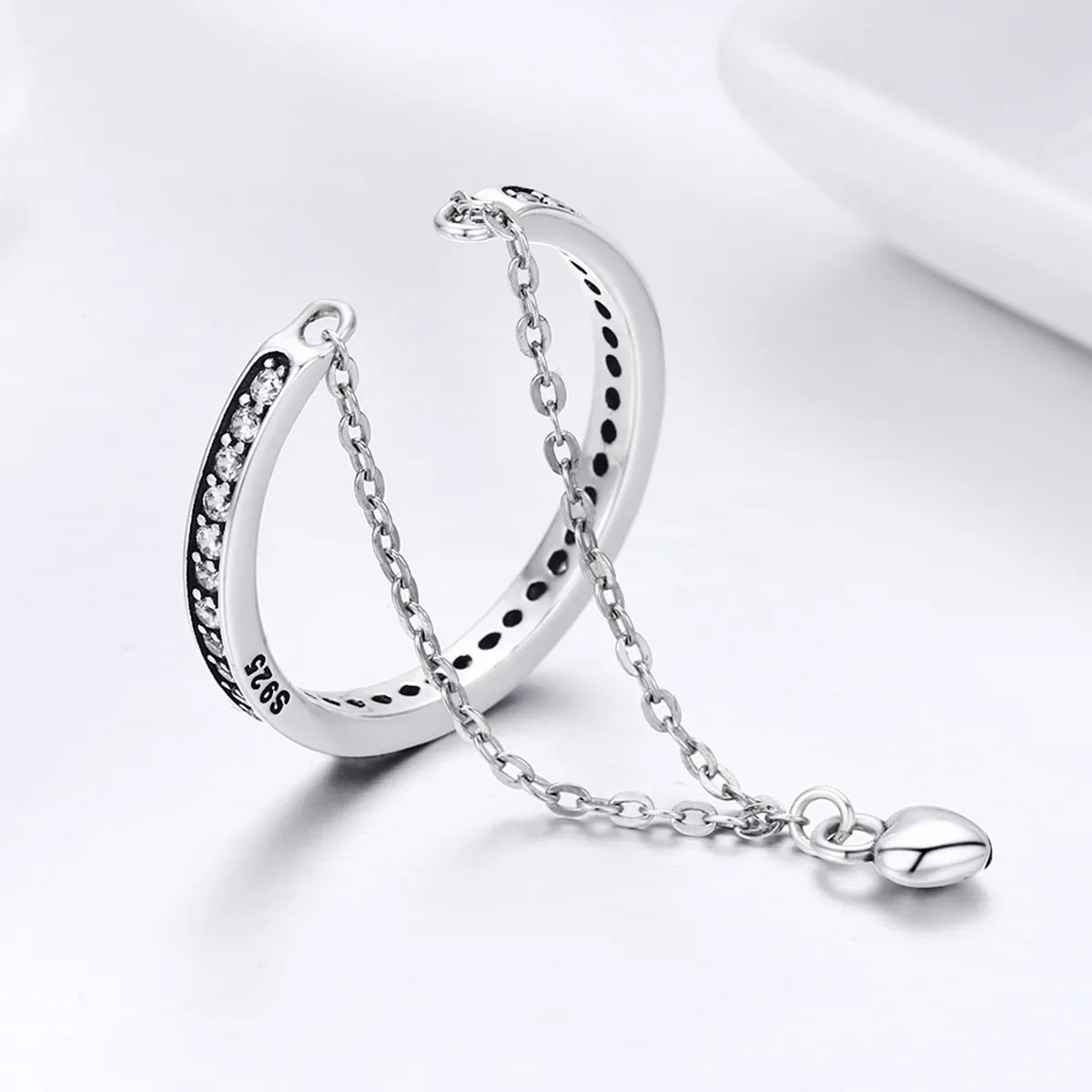 Pandora Style Silver Special One Ring - SCR291